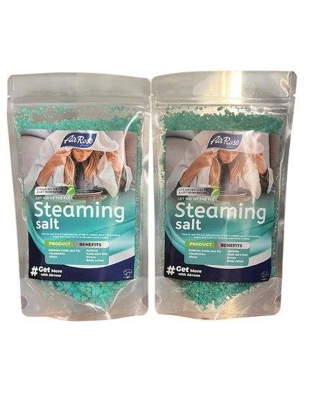 Fast Acting Sinus &amp; Flu Relief Steaming Salt x 2