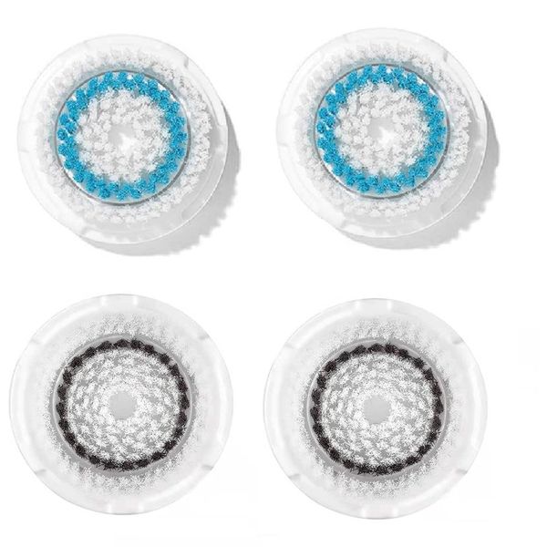4Piece Facial Brush and Facial Cleanser Replacement for Clarisonic Brush Head
