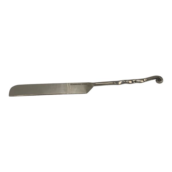 Knife 15.5Cm Cake With Curl Handle Stainless Steel