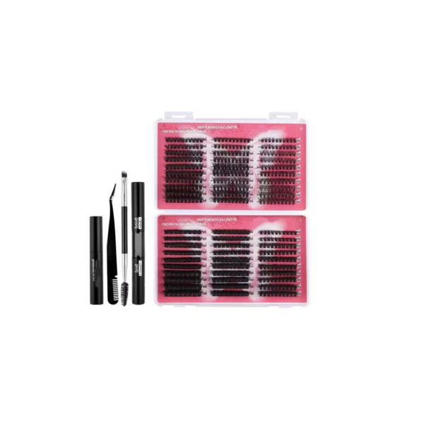 DIY Eyelash Extension Kit 8-16mm 600 Pieces Single Eyelashes