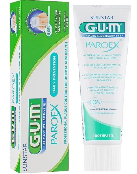 Sunstar G.U.M Paroex Daily Prevention Toothpaste 0.06% 75ml