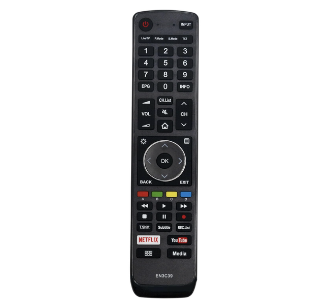 SmartHome EN3C39 Replace Remote fit Hisense ULED TV Compatible 55M7030UWG