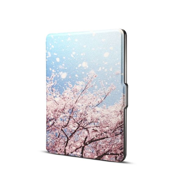 Cherry Blossom Print Protective Case for Amazon Kindle Paperwhite 1, 2, 3