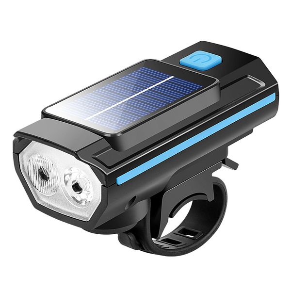 Bicycle Light Lighting Headlight Solar Charging