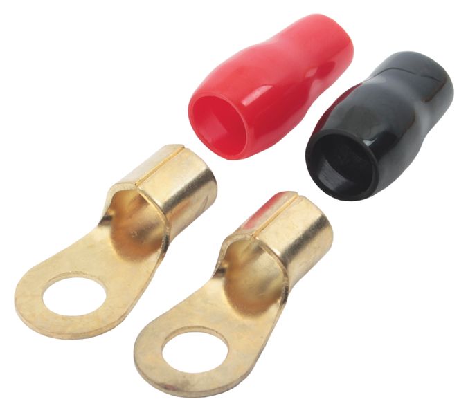 10 Piece Cable Terminal Set - 4 Gauge