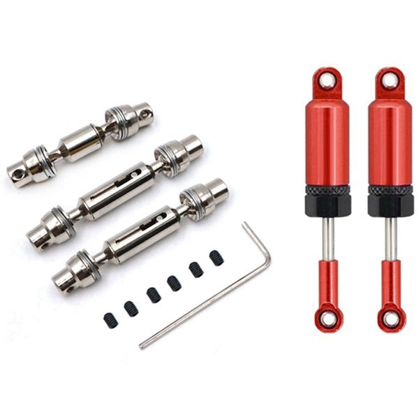 Metal Drive Shaft For 1/16 Wpl B16 B36 Henglong 6Wd Truck Rc Car
