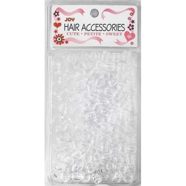 ANN01831 - Joy - Big Round Beads Large Size 240Ct Clear - 4 Pack