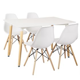 5-in-1 Rectangular Dining Table and Chairs | Shop Today. Get it ...
