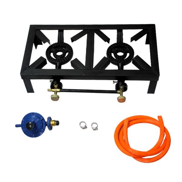 2 burner cast iron cheap stove