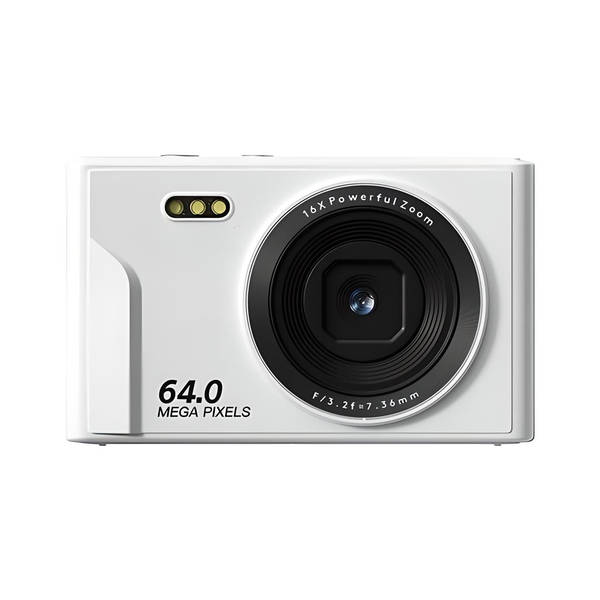 4K 64MP Digital Camera 16x Digital Zoom Camera 4K Video Recording 2.4 Inch