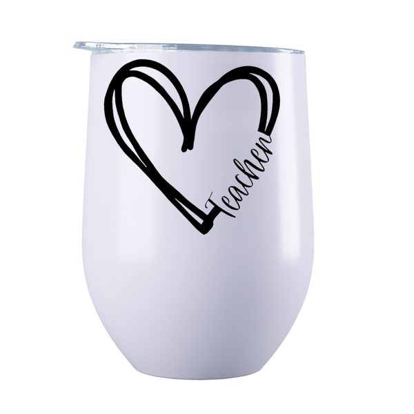 Teacher - Stainless Steel Double Wall Coffee Or Wine Tumbler