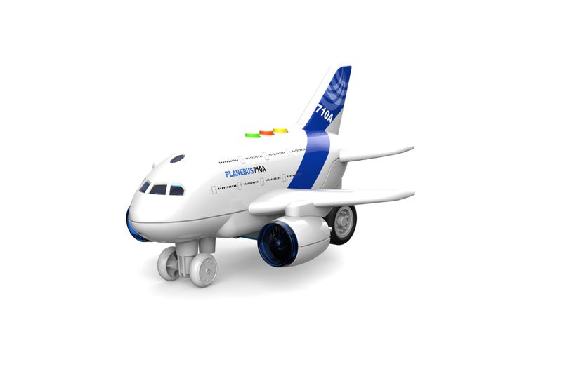 Toys of BOLDCUBE - 1:200 Friction-Powered Airplane