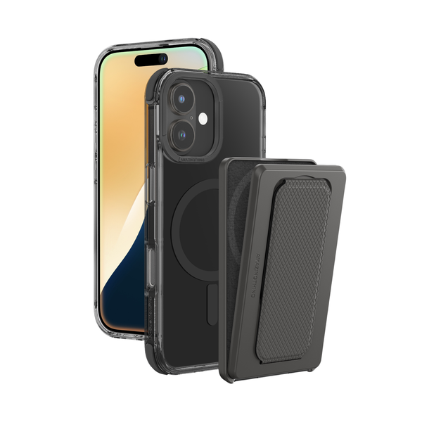 AMAZINGTHING Omni Mag Case Grip Stand Set Compatible with iPhone 16/16 Plus