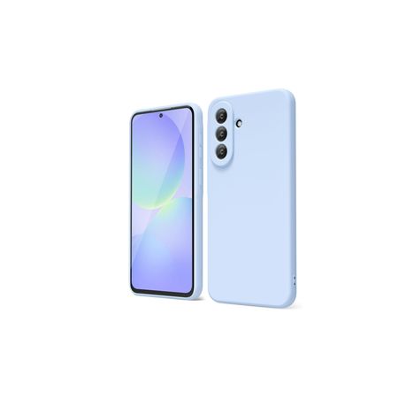 Liquid Silicone Back Case Compatible with Samsung Galaxy A57 - SkyBlue Image