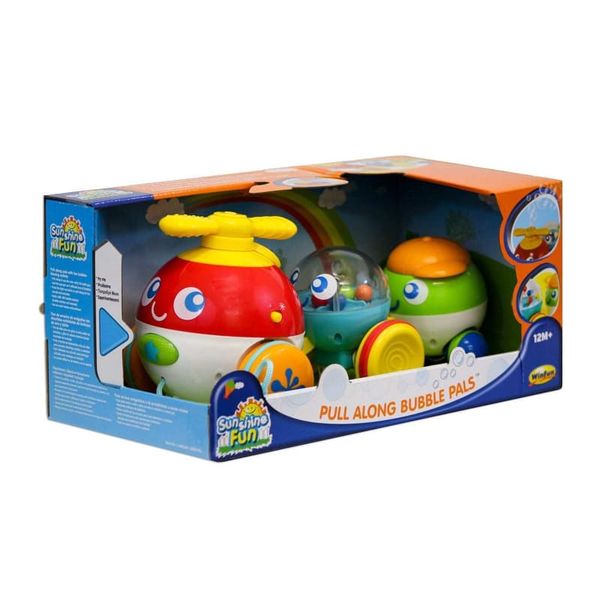 Winfun-Pull Along Bubble Pals