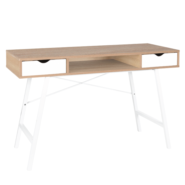 Everfurn Rain Office Desk with Drawers (1200mm)