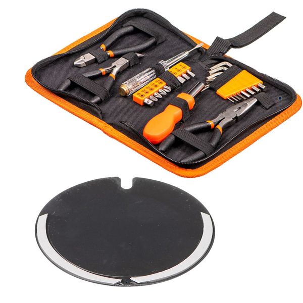 Permanent License Holder And Glove Box Tool Kit
