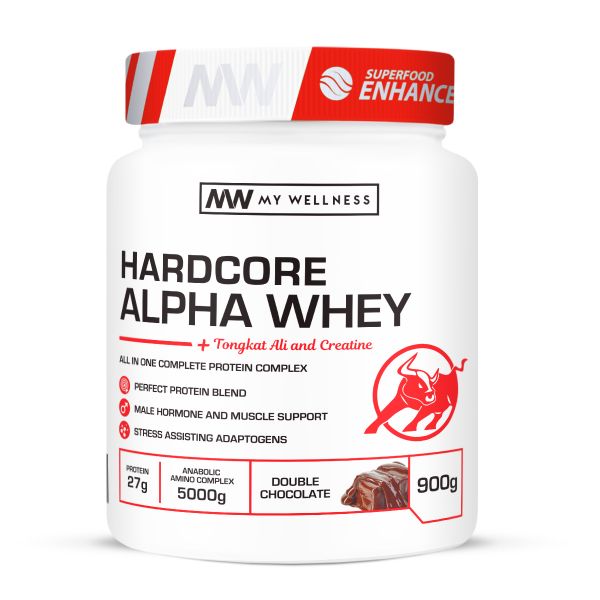 My Wellness Alpha Whey Protein 900g - Double Chocolate