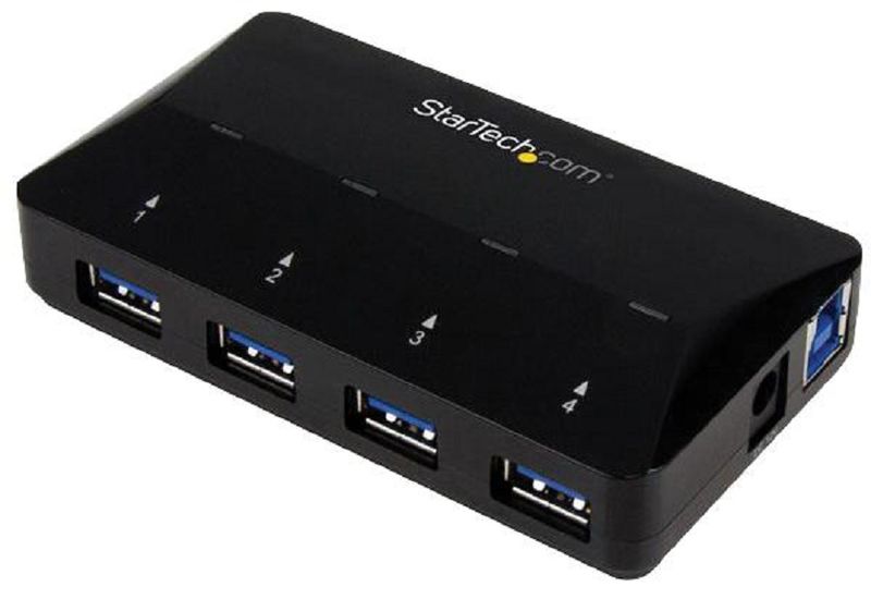 Startech (ST53004U1C) Hub, USB 3.0, Bus Powered, 4 Ports