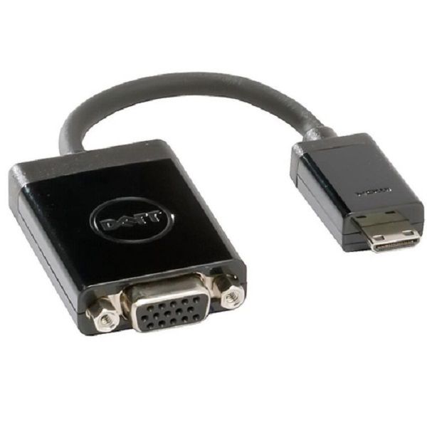 Dell Mini-HDMI (M) to VGA Video Adapter Cable - 3334W
