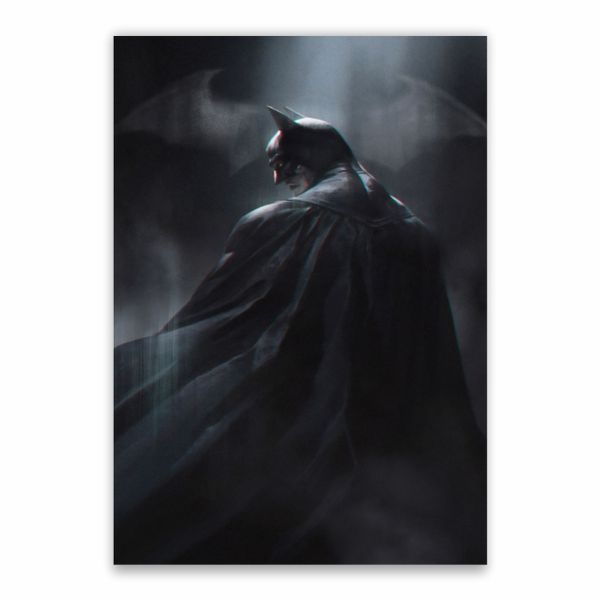 Batman From The Back Poster - A1