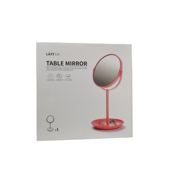 Two Magnify Table Mirror - Modern Design