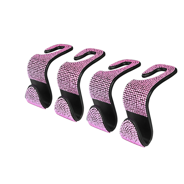 Car Seat Headrest Hook Bling Auto Headrest Mount Storage Hanger