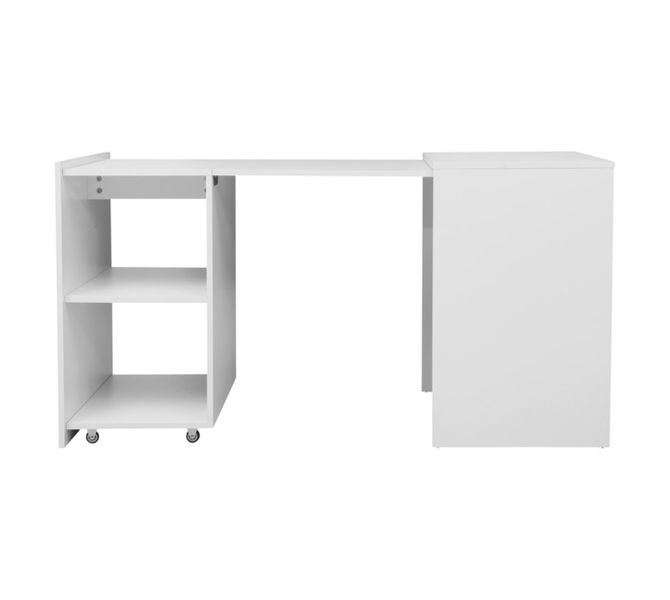 Space-Saver Lard Adaptive Desk White 600 x 400 x 720 mm