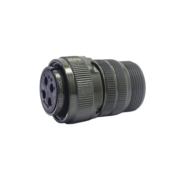 XY3106A-20-4S: MIL-DTL-5015 Cable End Plug High-Current Connector