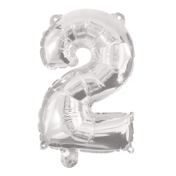 37 Inch Air-Helium Silver Foil Balloon 2