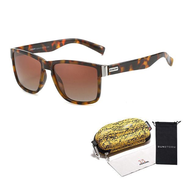 Dubery High Quality Woman's Polarized Sunglasses with SS Sleeve