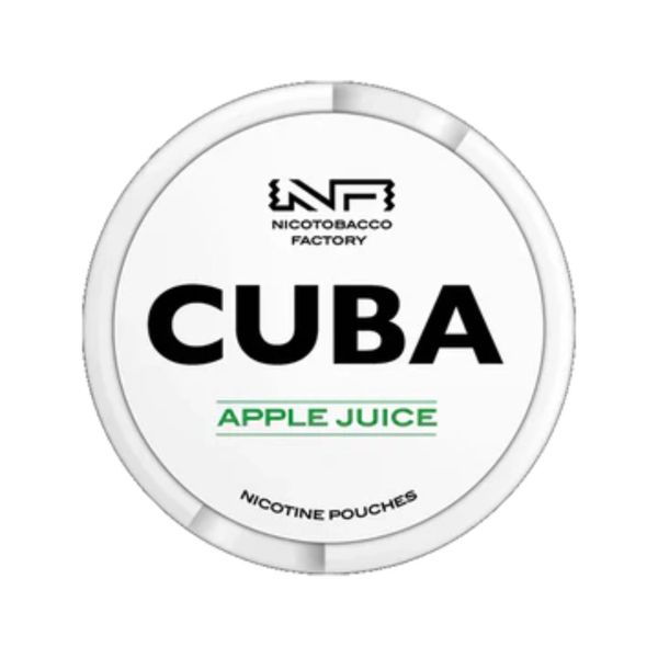 Cuba White Nicotine Pouches - Apple Juice 16mg