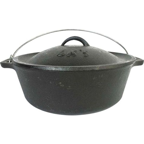 Cast Iron Flat Potjie No.10 140/20