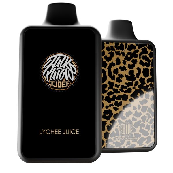 Jack Parow Tjoef 10000 Puffs 50MG Dispo Vapes - Lychee Juice (Pack of 2)