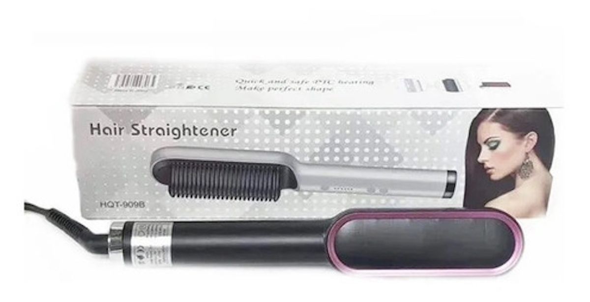 Professional Heated Hair Brush Hair Straightener Shop Today. Get it