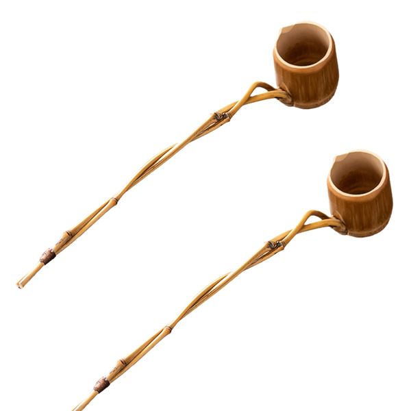 Chinese Retro Water Scoop Wine Raisin Wine Scoop Long Handle Scoop B
