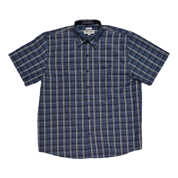 Check Shirt Blue/Black/White/Grey image