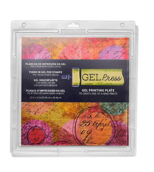 Gel Press Monoprinting Gel Plate 30.48cm x 30.48cm / 12"X12