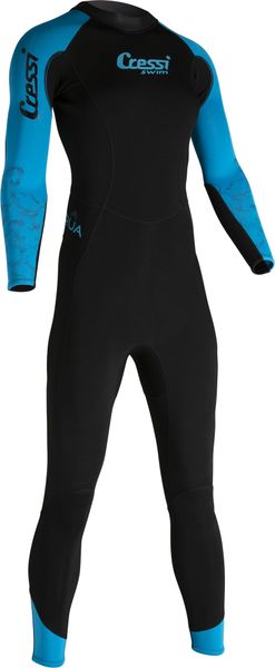 Cressi Karua Lady Wetsuit 3+2 mm - Ultrastretch Hybrid Neoprene Back Zip