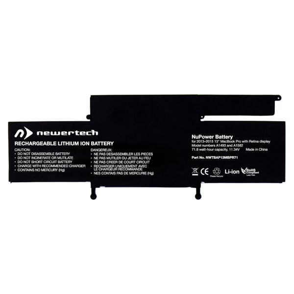 Newertech 72W Replacement Battery for 13" Mackbook Pro with Retina Display