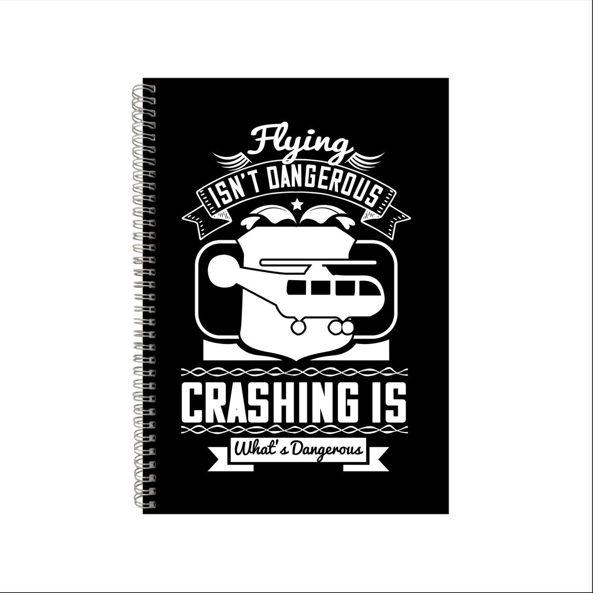 Flying Notebook Gift Idea A4 Notepad Pad 31 | Shop Today. Get it ...