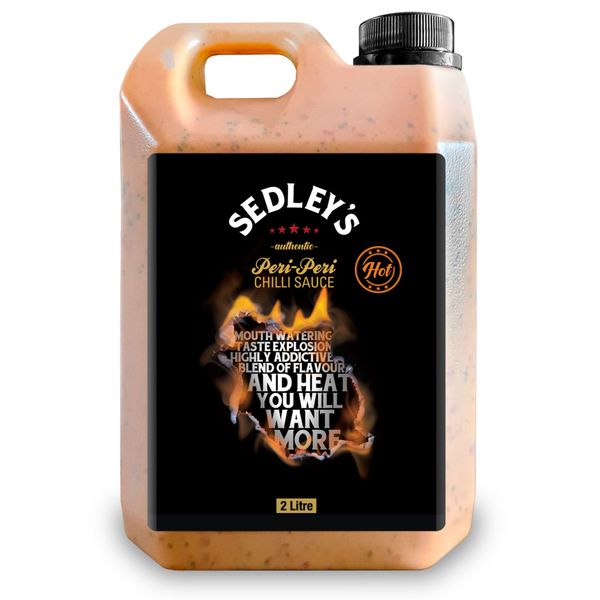 Sedleys Hot Peri-Peri Chilli Sauce - 2L