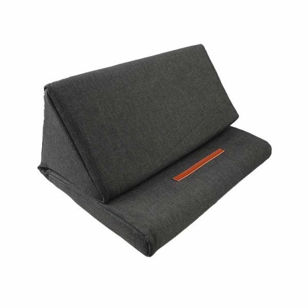 Tablet Stand Pillow Polyester Cotton Pc Bracket For Ipad(Black)