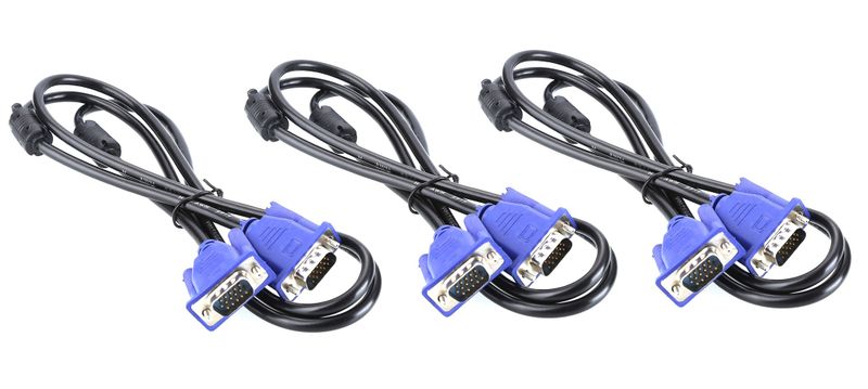 VGA Cable - 1.5m Bundle - 3 Pack