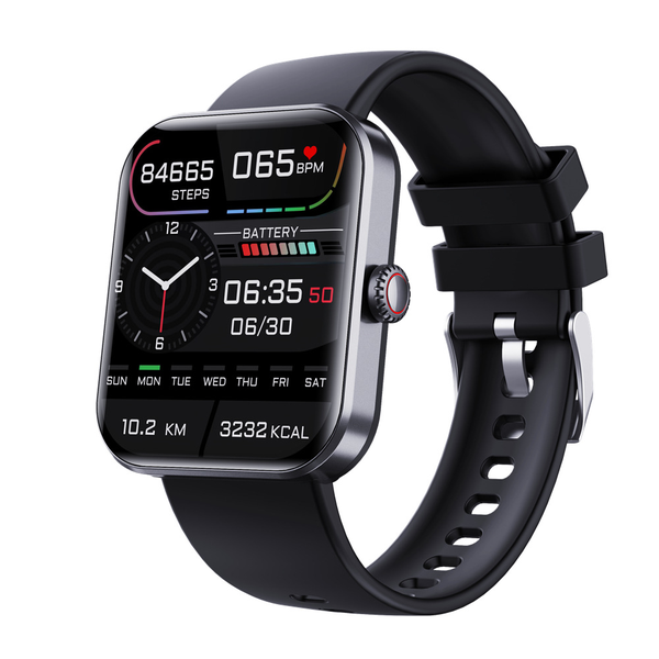 F57L Bluetooth Watch With Body Temperature And Heart Rate Monitoring Band