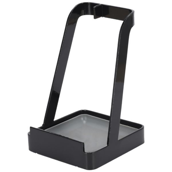 Pot Lid Holder Kitchen Organizer Rack Spoon Rest Rack Holder Black