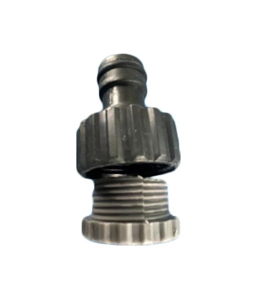 Expert tap connector 1/2" and adaptor ABS (2 pack)