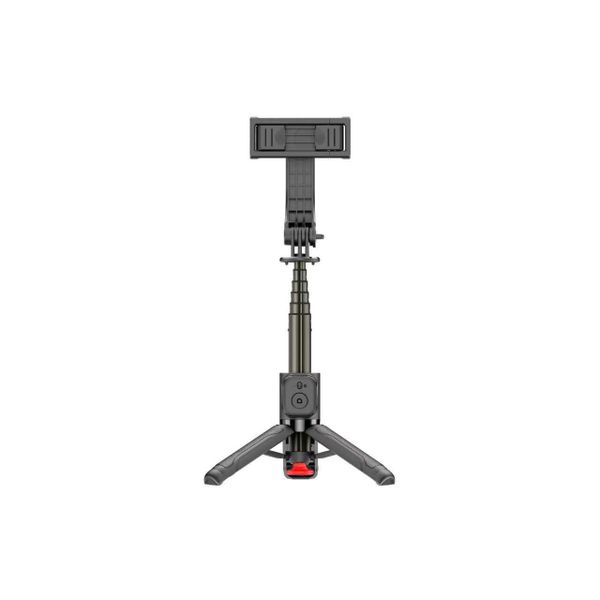 Auto Pop Open Tripod Selfie Stick with Phone Clip &amp; Remote Control