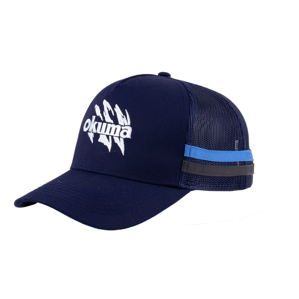 Okuma Fishing Cap - Striped Trucker