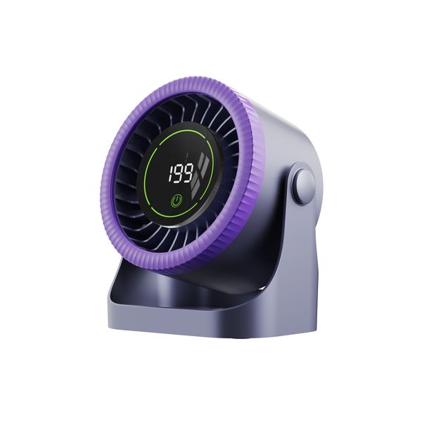 Indoor &amp; Outdoor Desk Wall Mounted Fan Touch Control 199-Speed Adjustment